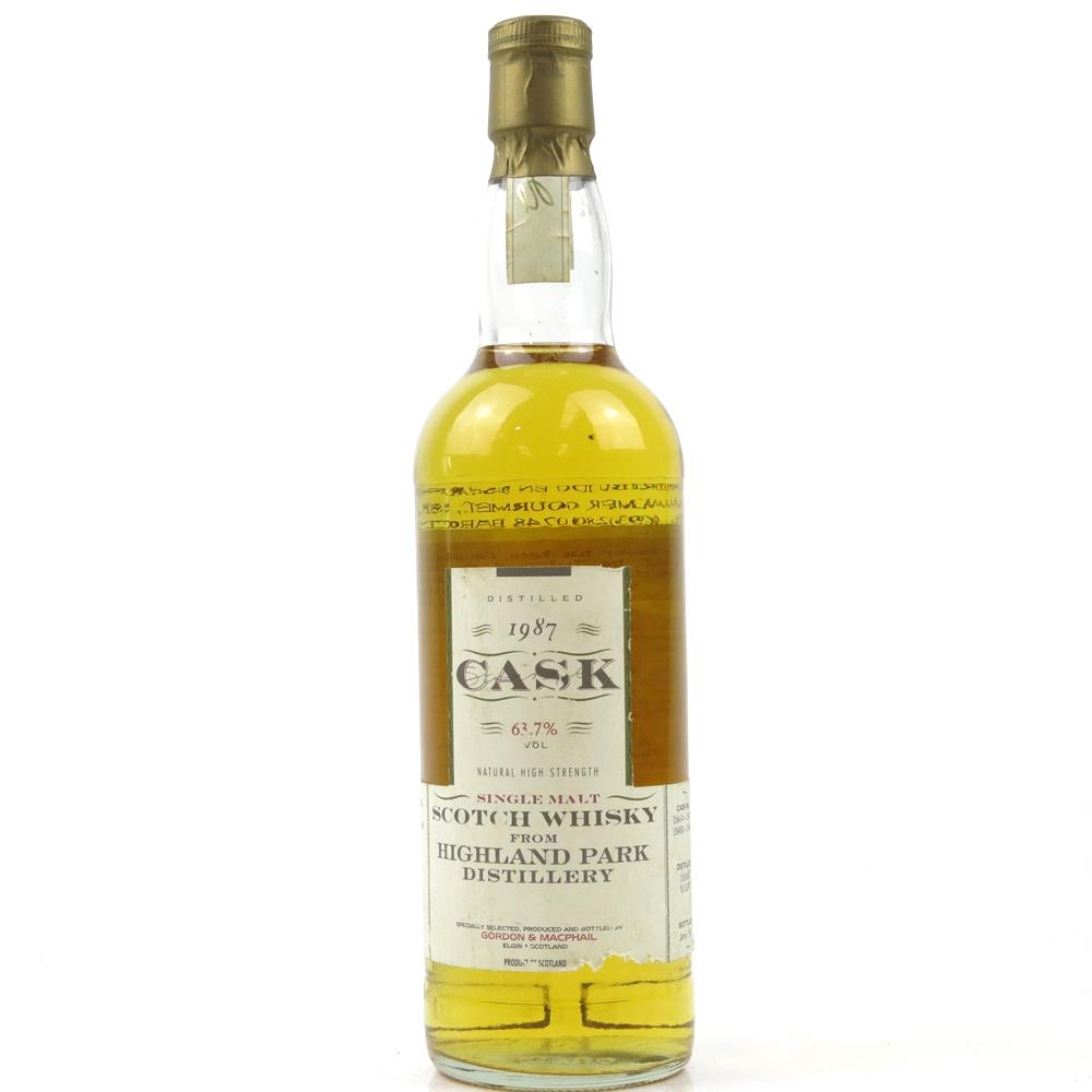 Highland Park 1987 Gordon and MacPhail Cask Strength