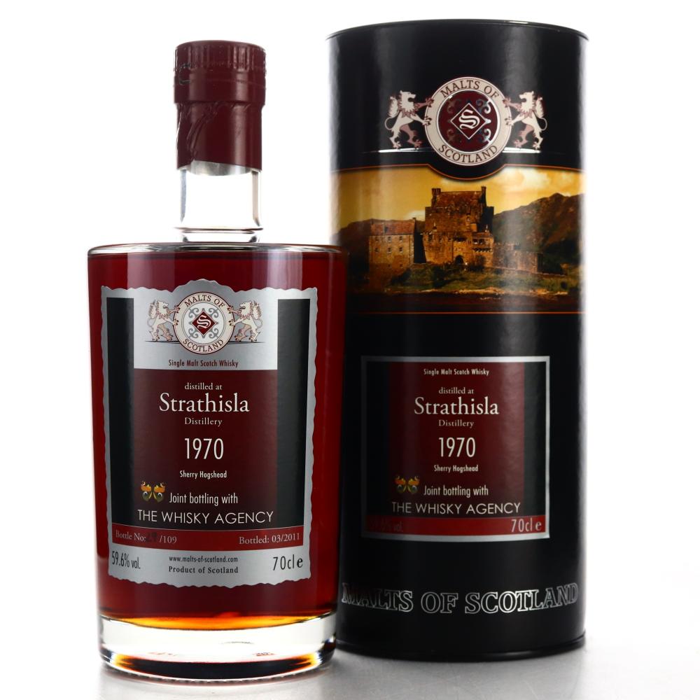 Strathisla 1970 Malts of Scotland Sherry Hogshead / The Whisky Agency