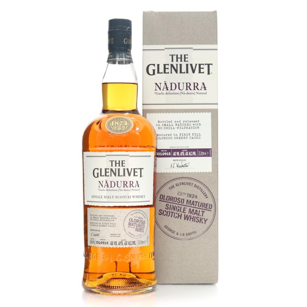Glenlivet Nadurra Oloroso Matured Batch #OL0915 1 Litre