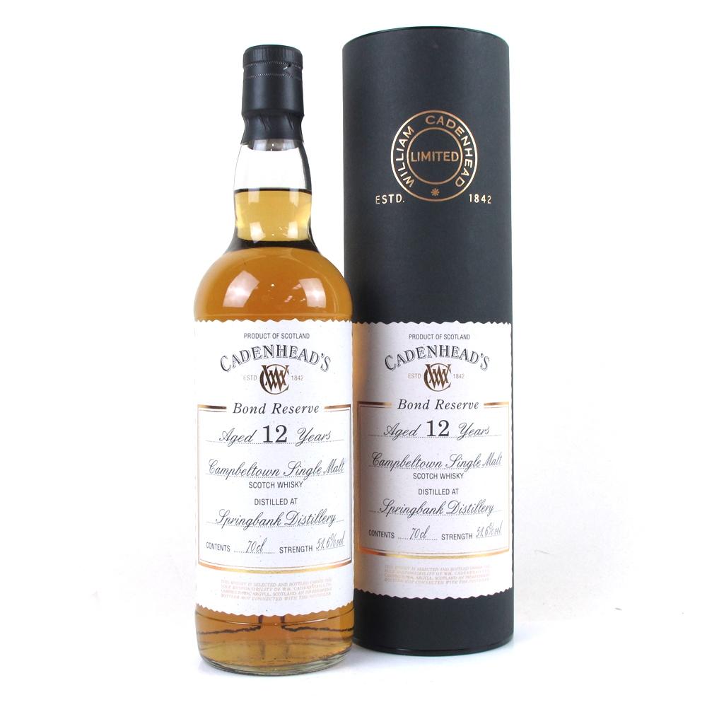 Springbank Cadenhead's 12 Year Old / Bond Reserve