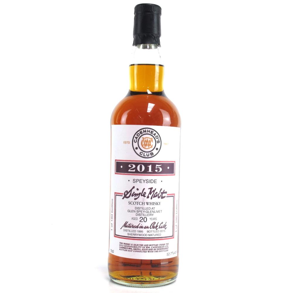Glen Spey 1995 Cadenhead's 20 Year Old