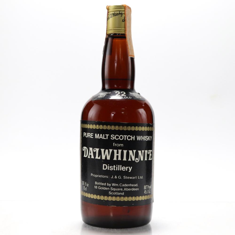 Dalwhinnie 1957 Cadenhead's 22 Year Old