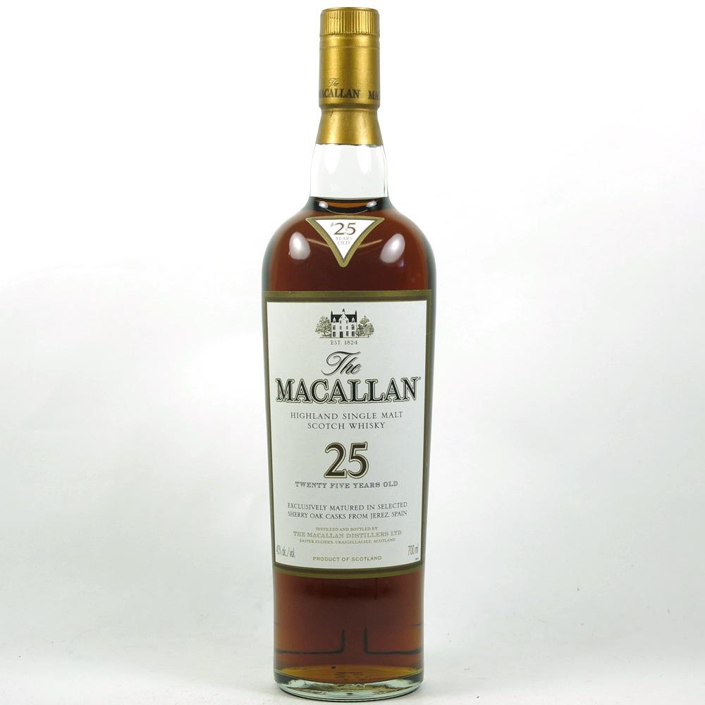 Macallan 25 Year Old Sherry Oak 