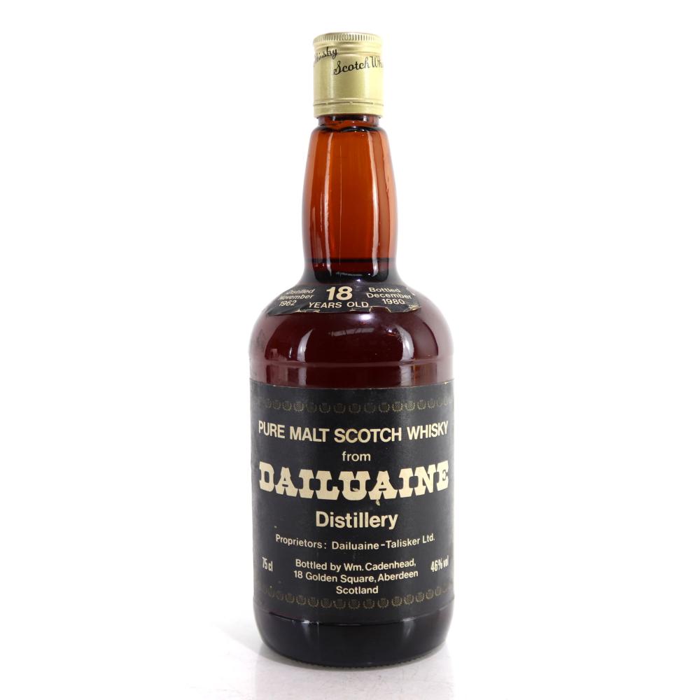 Dailuaine 1962 Cadenhead's 18 Year Old