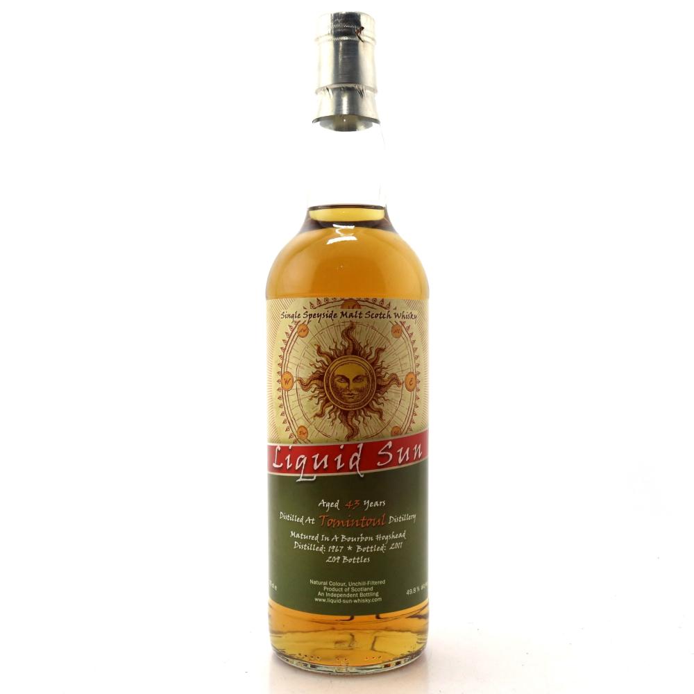 Tomintoul 1967 Whisky Agency 43 Year Old / Liquid Sun