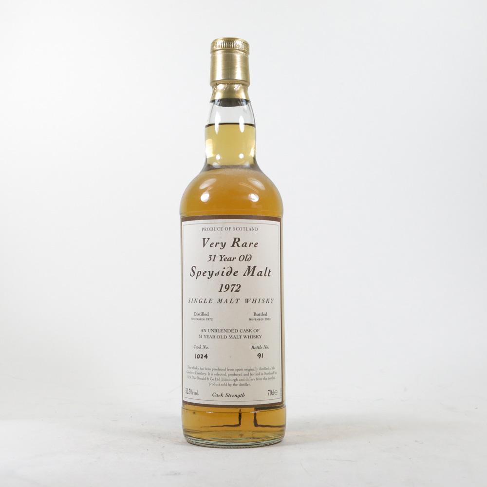 Glenlivet 1972 R.N.MacDonald 31 Year Old