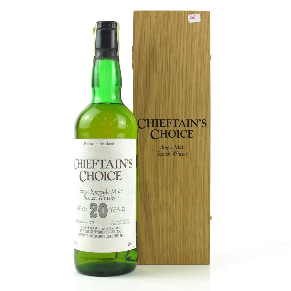 Chieftain's Choice 1973  Speyside 20 Year Old