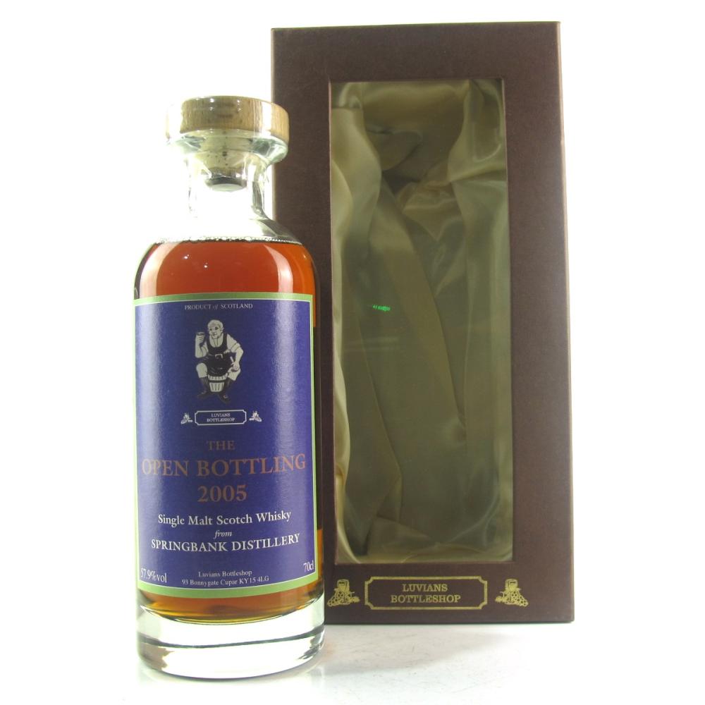 Springbank 12 Year Old Open Championship Bottling 2005
