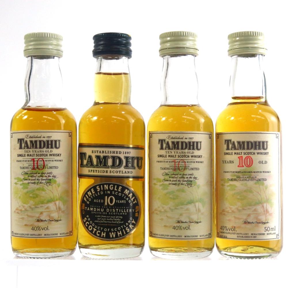 Tamdhu 10 Year Old Miniatures 4 x 5cl