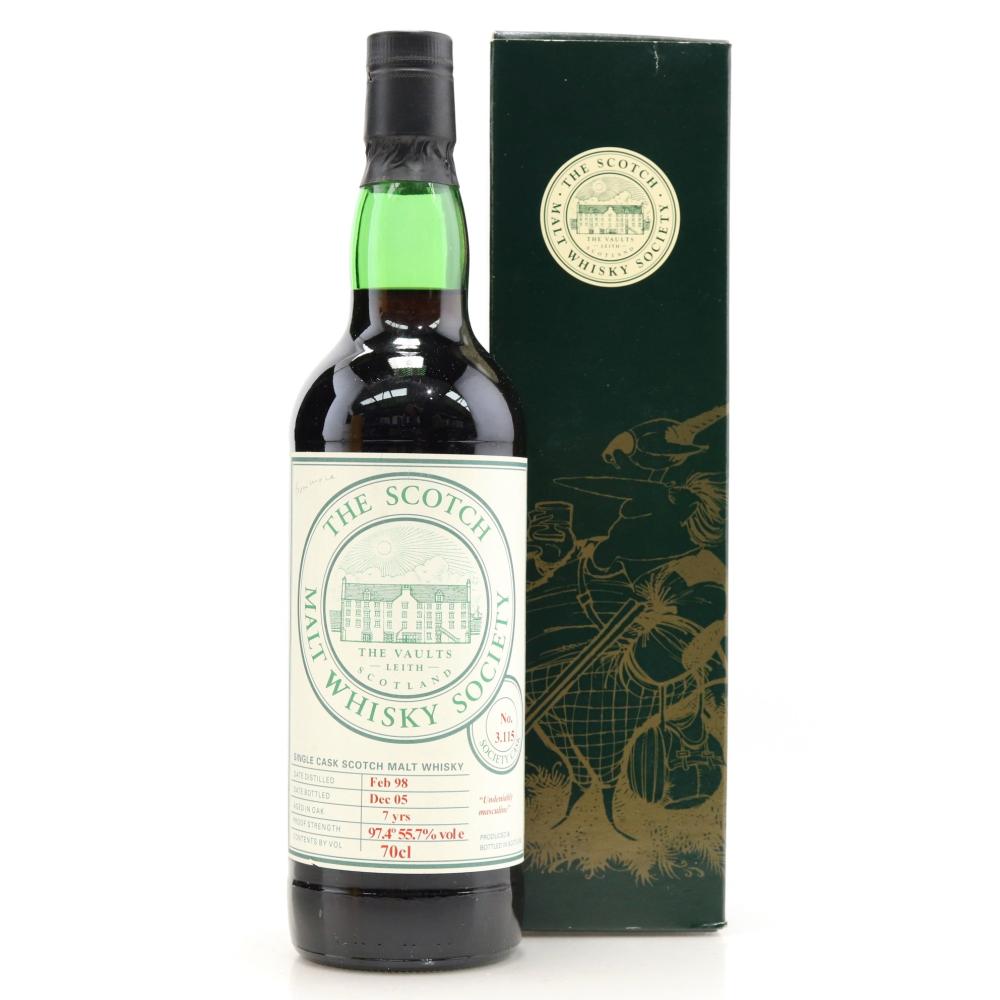 Bowmore 1998 SMWS 7 Year Old 3.115