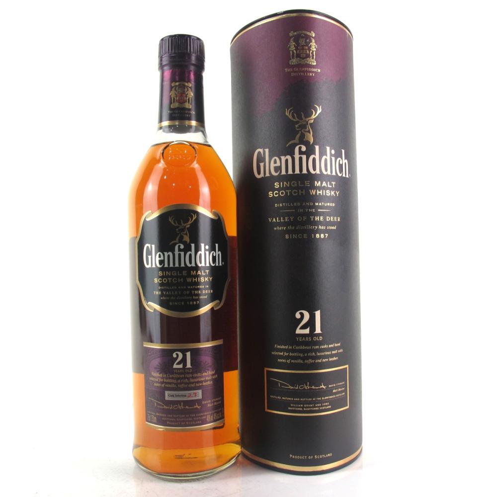 Glenfiddich 21 Year Old 75cl / Caribbean Rum Finish