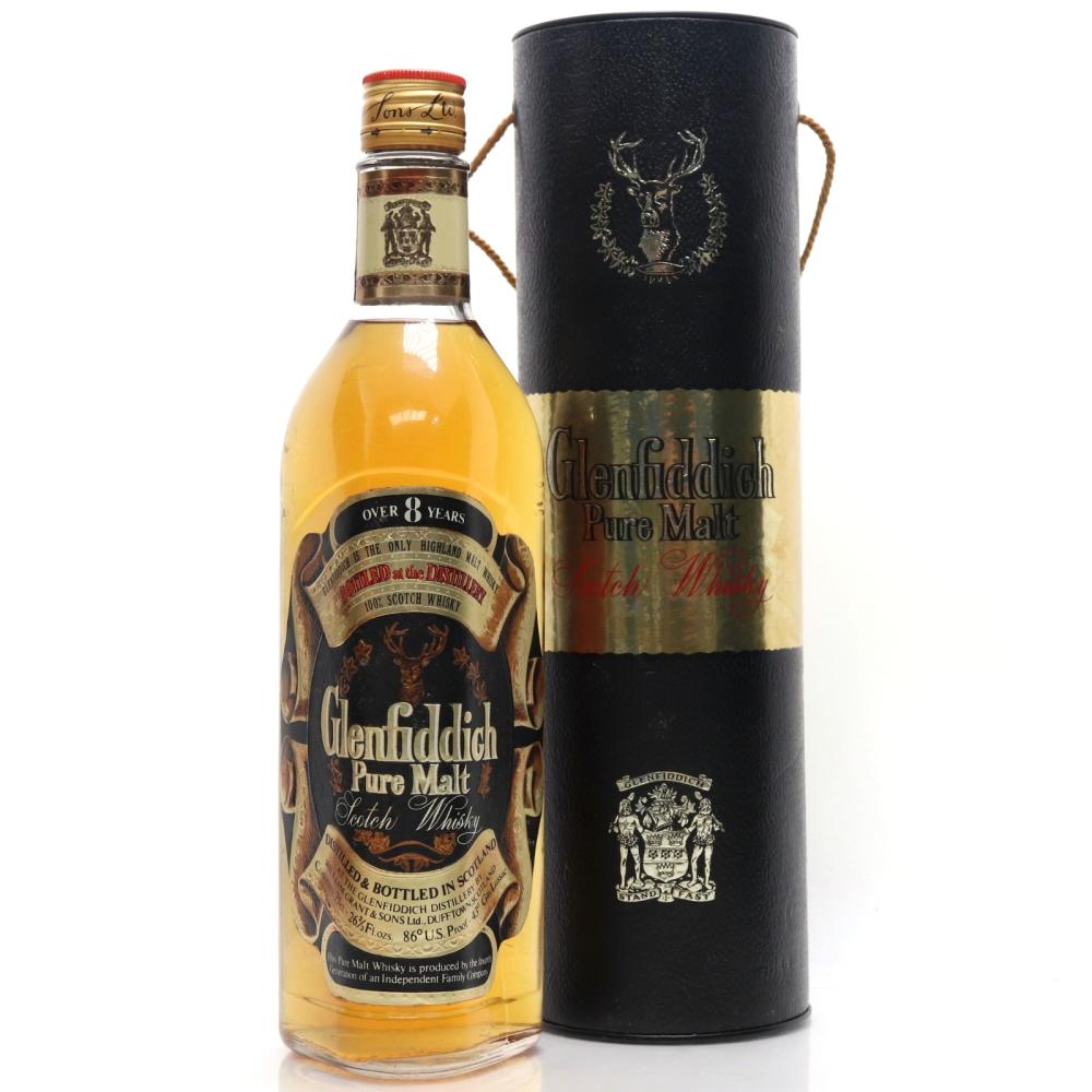 Glenfiddich 8 Year Old Pure Malt circa 1970s