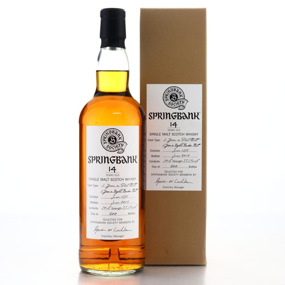 Springbank 1998 Springbank Society 14 Year Old / Bourbon & Port Butt