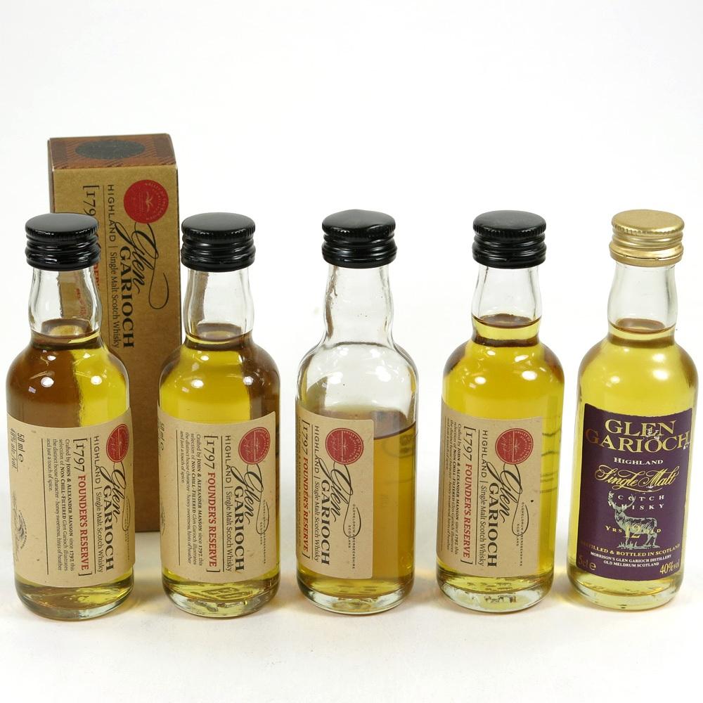 Glen Garioch Miniatures 5 x 5cl