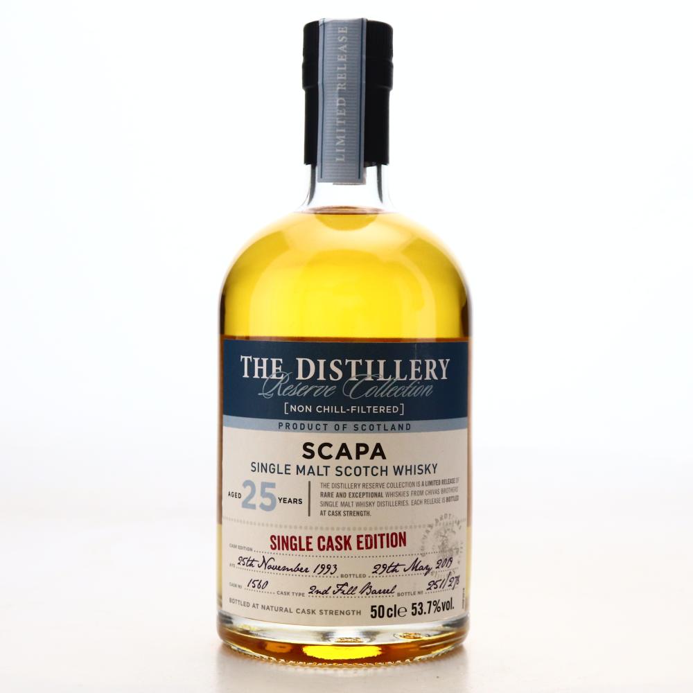 Scapa 1993 Reserve Collection 25 Year Old 50cl / Single Cask Edition