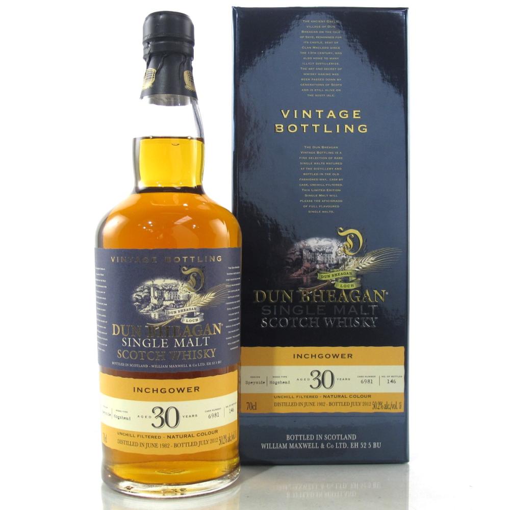 Inchgower 1982 Dun Bheagan 30 Year Old