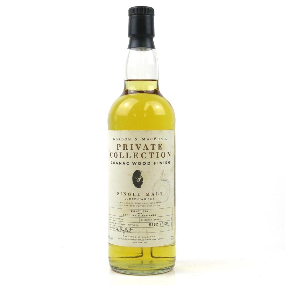 Caol Ila 1988 Gordon and MacPhail Cognac Wood Finish