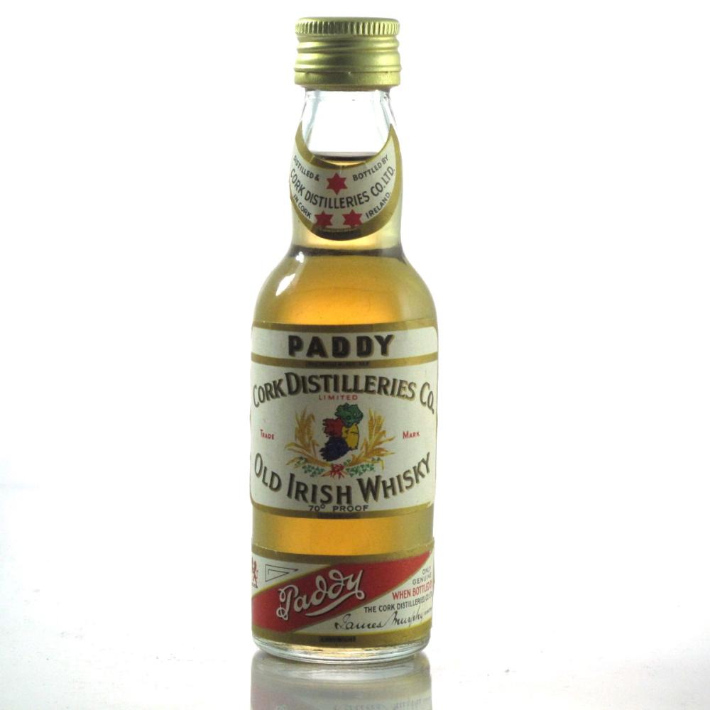 Paddy Old Irish Whiskey Miniature 1966