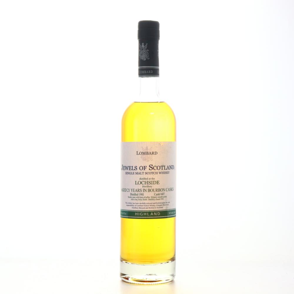 Lochside 1981 Lombard 21 Year Old Jewels of Scotland