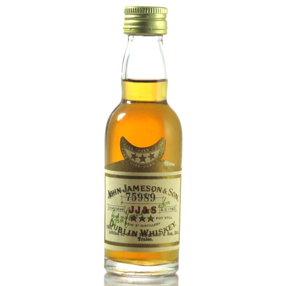 John Jameson and Son 3 Star Miniature 1966 / John Fitzgerald & Son