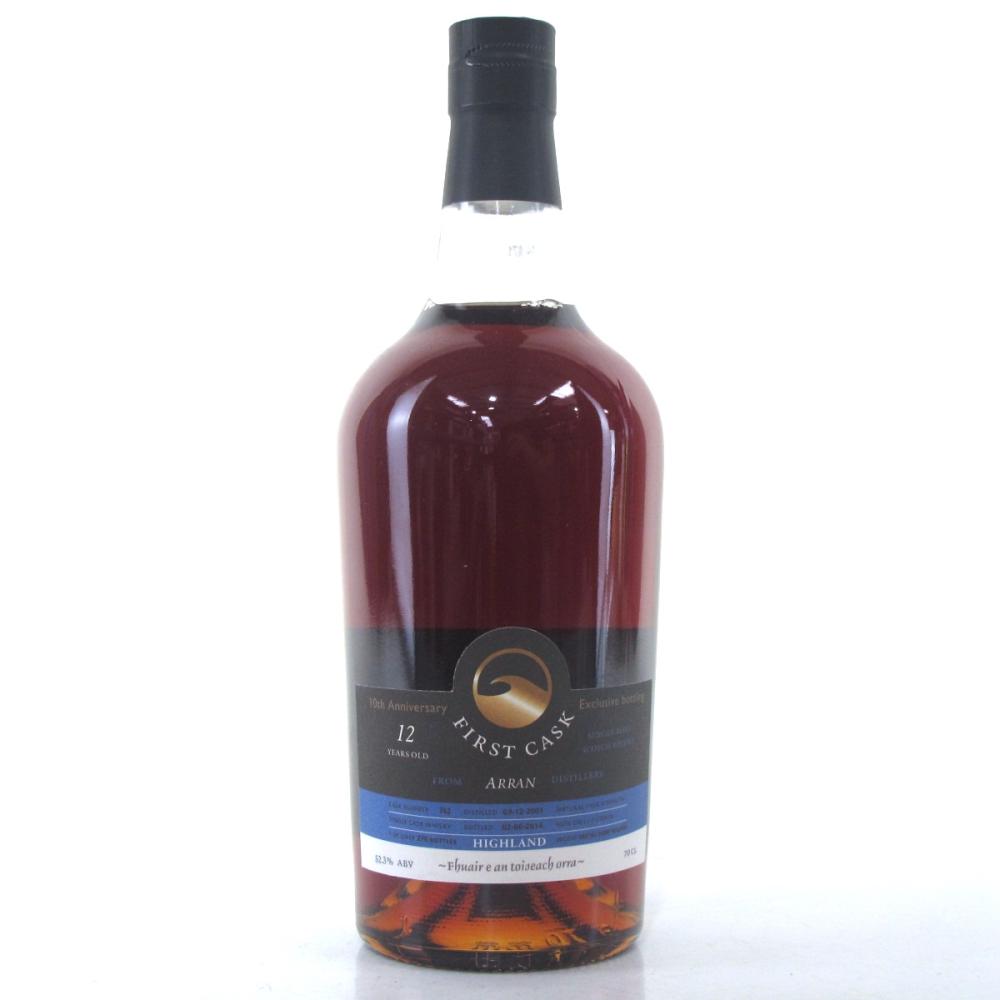 Arran 2001 First Cask 12 Year Old / 10th Anniversary