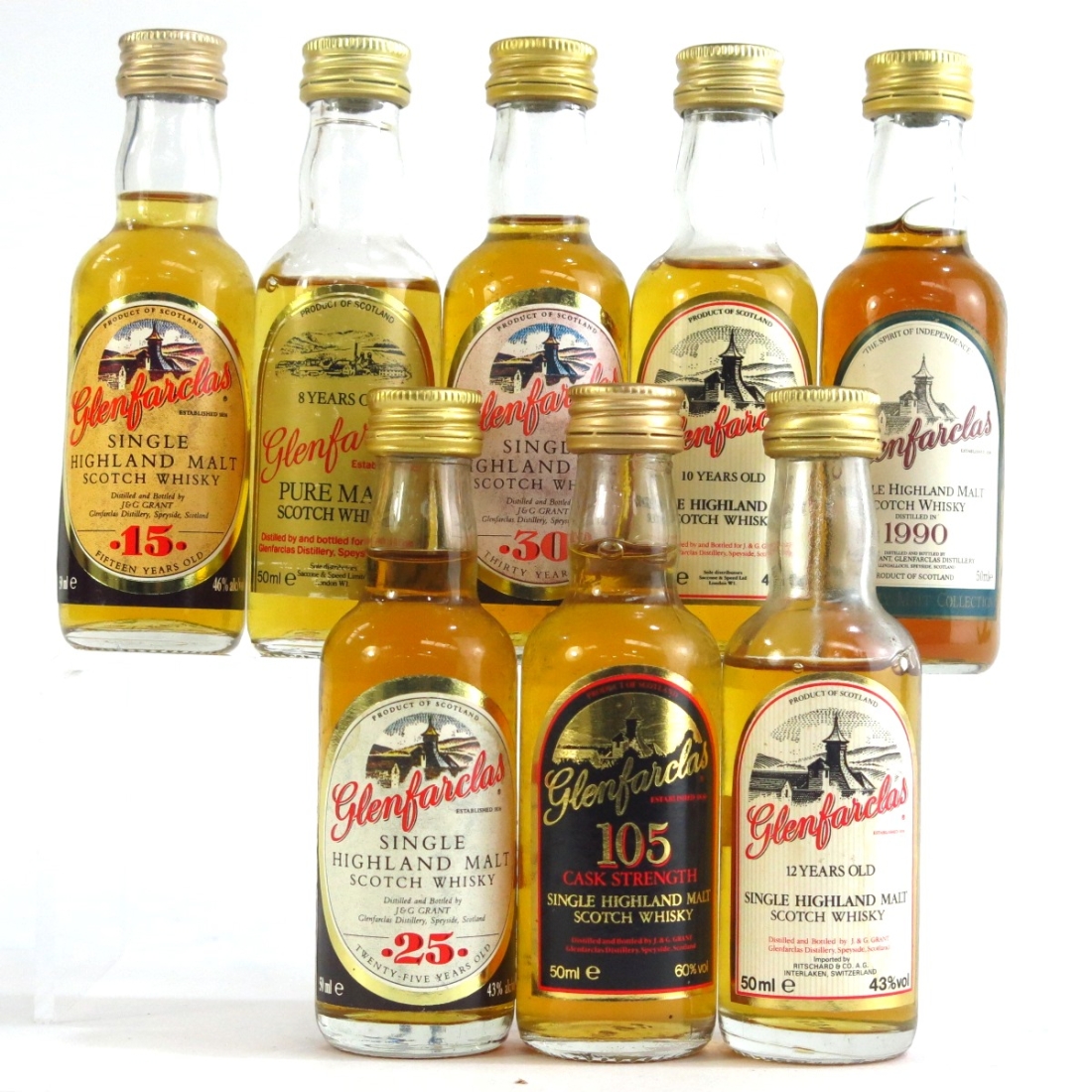 Glenfarclas Miniature Selection 8 x 5cl