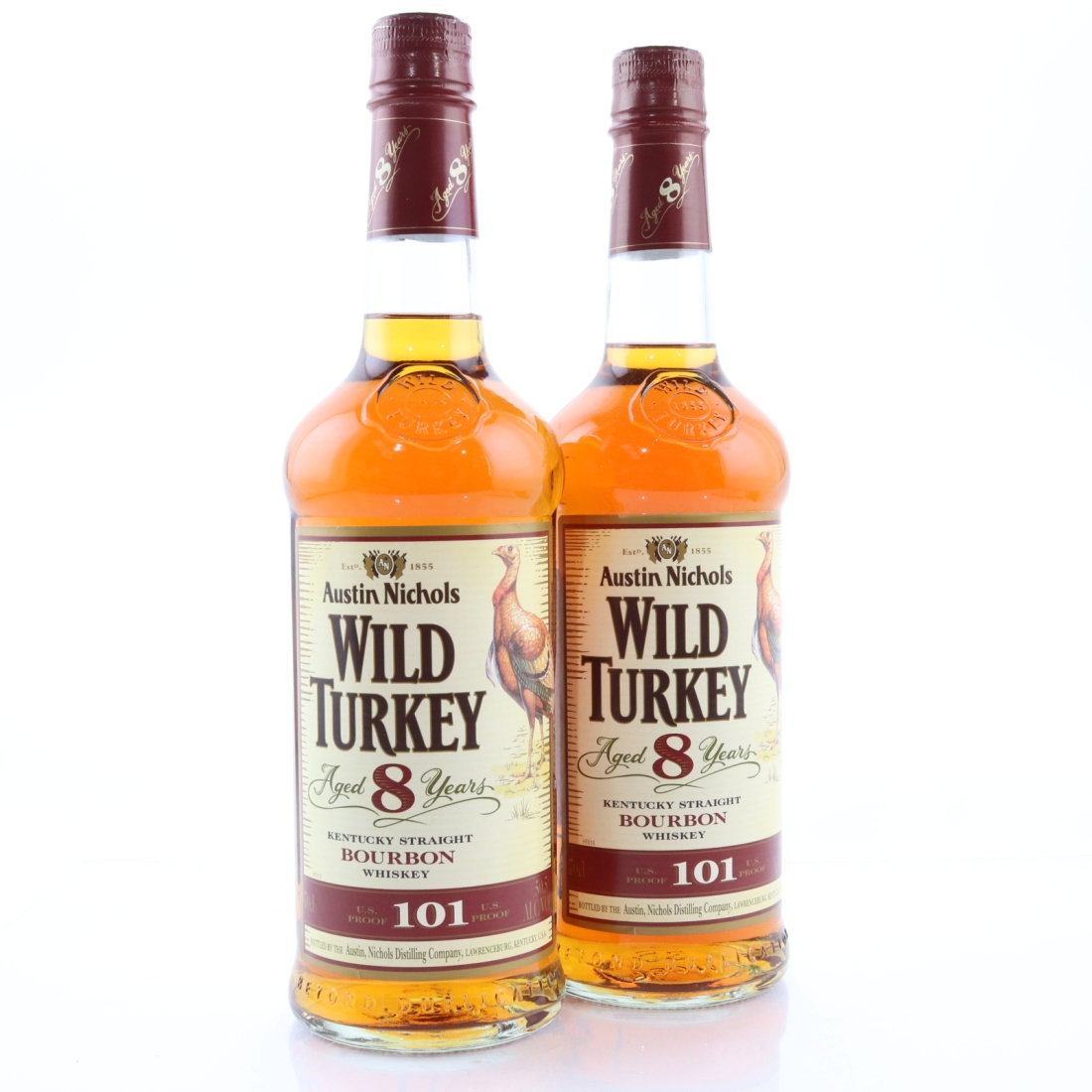 Wild Turkey 8 Year Old 101 Proof 2 x 70cl