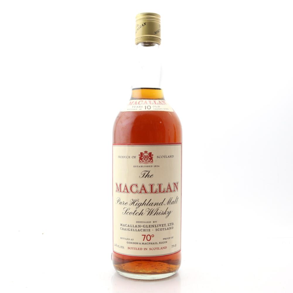 Macallan 10 Year Old 1970s