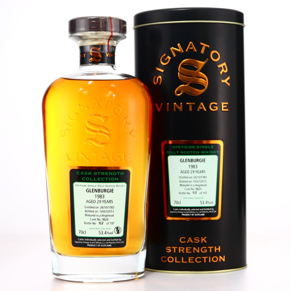 Glenburgie 1983 Signatory Vintage 29 Year Old Cask Strength