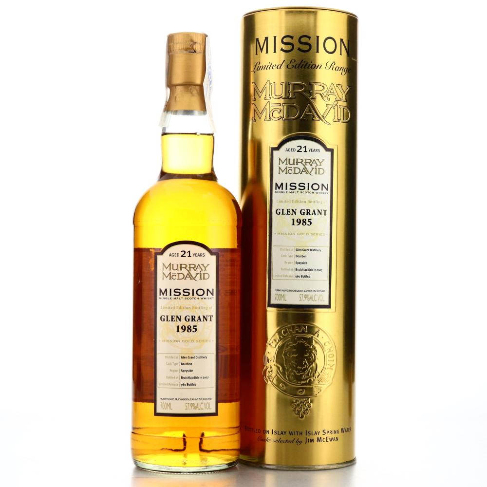 Glen Grant 1985 Murray McDavid 21 Year Old Mission