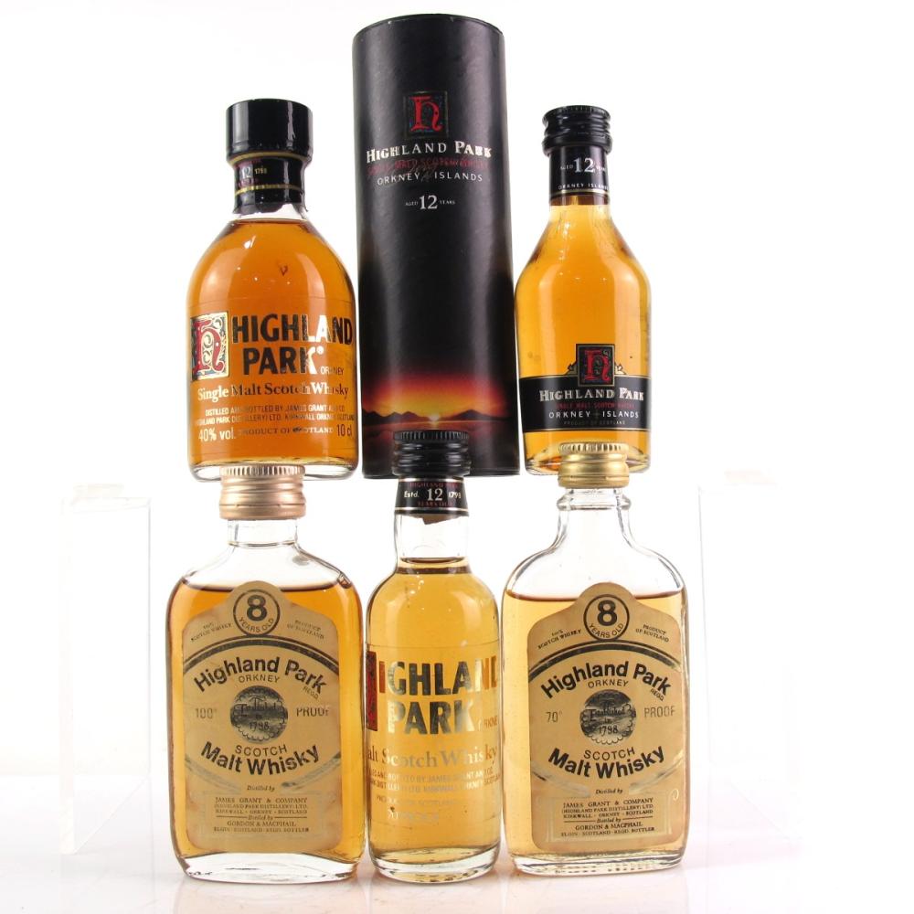 Highland Park Miniature Selection 4 x 5cl & 1 x 10cl