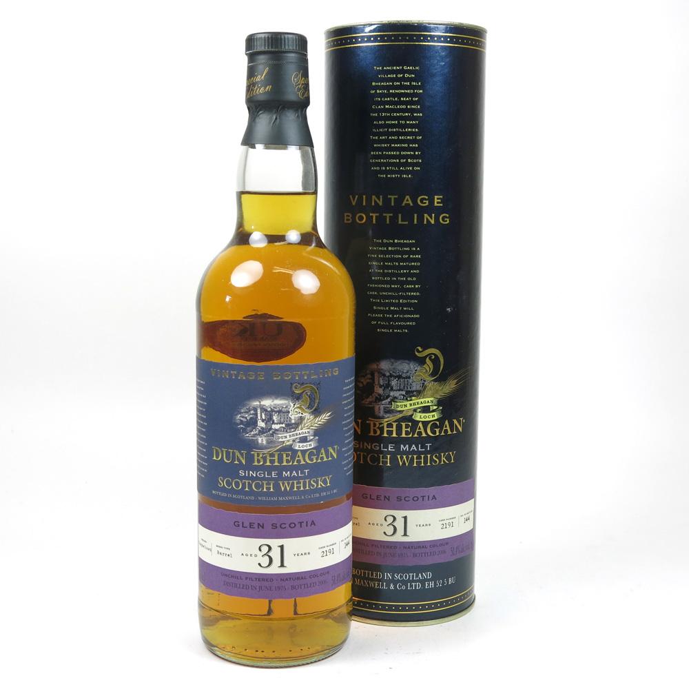 Glen Scotia 1975 Dun Bheagan 31 Year Old