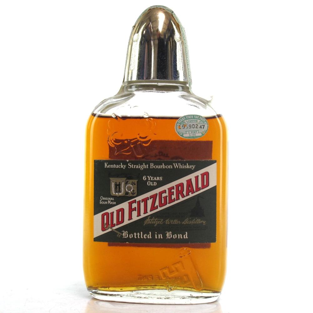 Old Fitzgerald 1963 Bonded 6 Year Old Half Pint / Stitzel-Weller