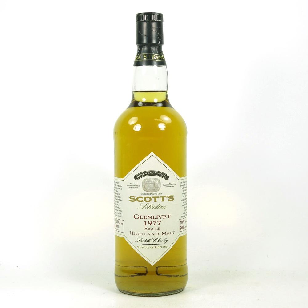 Glenlivet 1977 Scott's Selection 26 Year Old / US Import