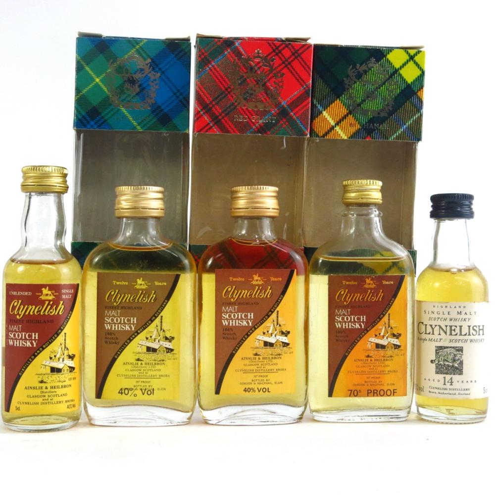 Clynelish Miniature Selection x 5