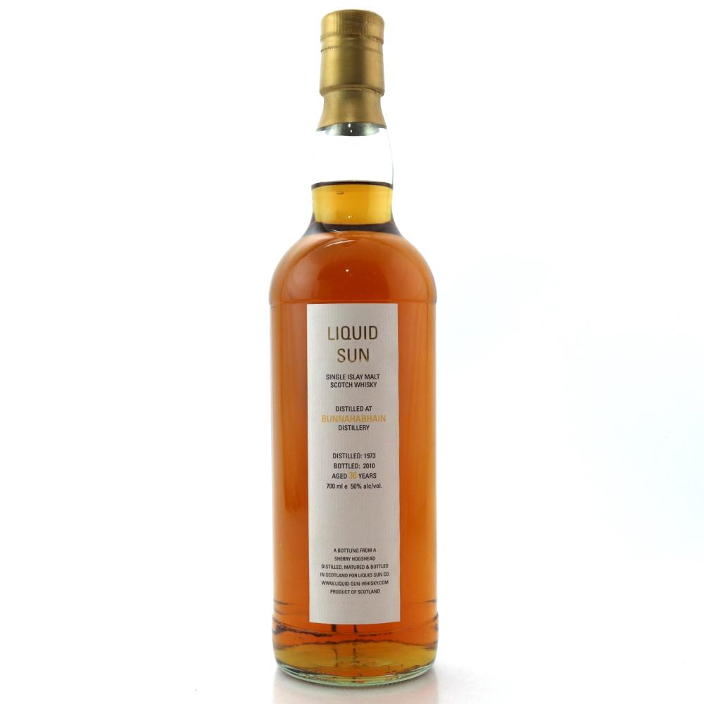 Bunnahabhain 1973 Liquid Sun 36 Year Old