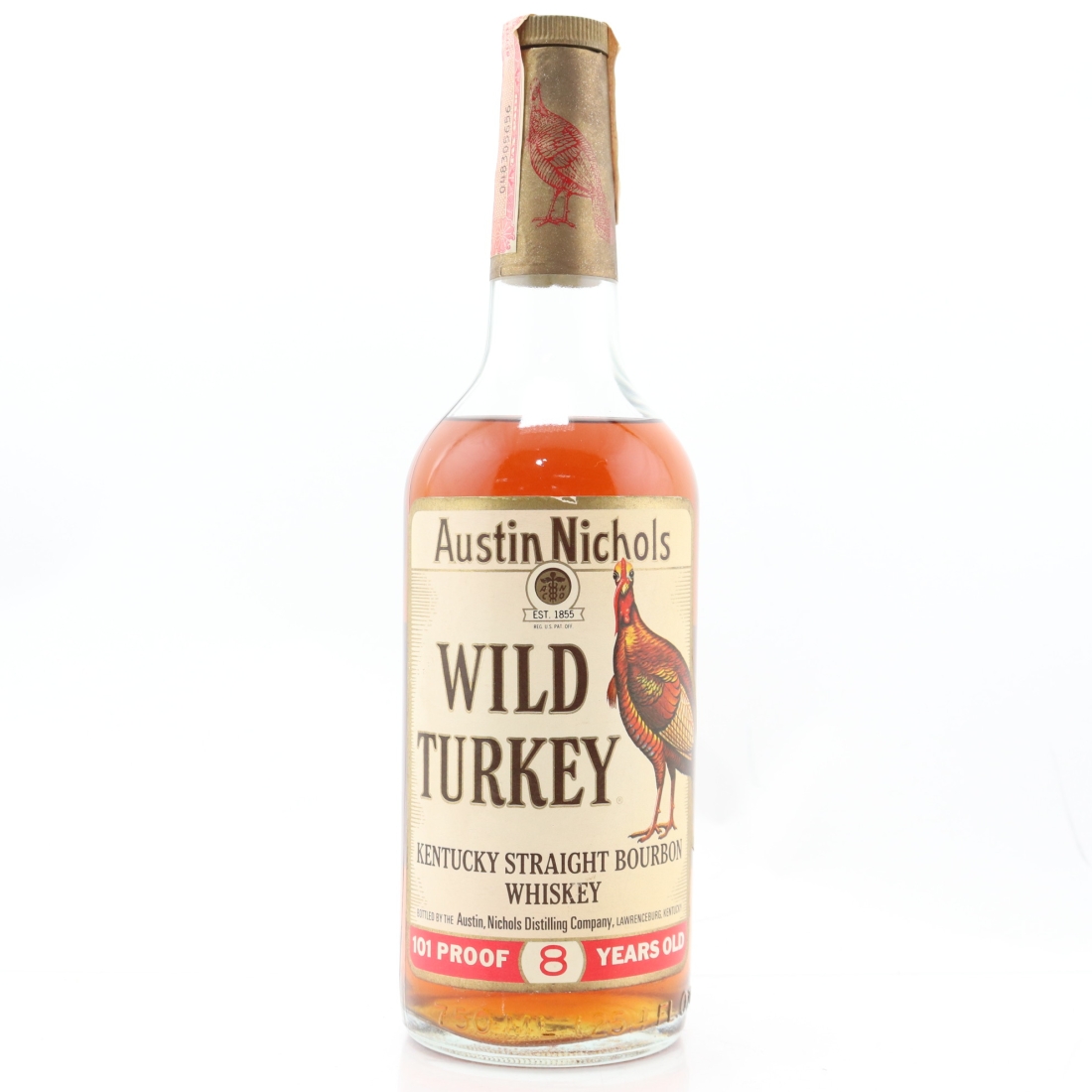 Wild Turkey 8 Year Old 101 Proof 1960s