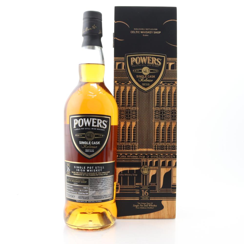Powers 2001 Single Cask 16 Year Old #70015 / Celtic Whisky Shop