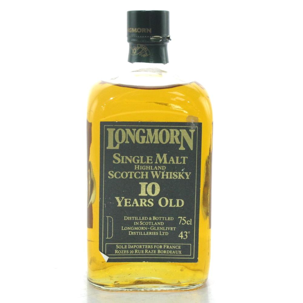 Longmorn 10 Year Old 1960s / Rozes Import