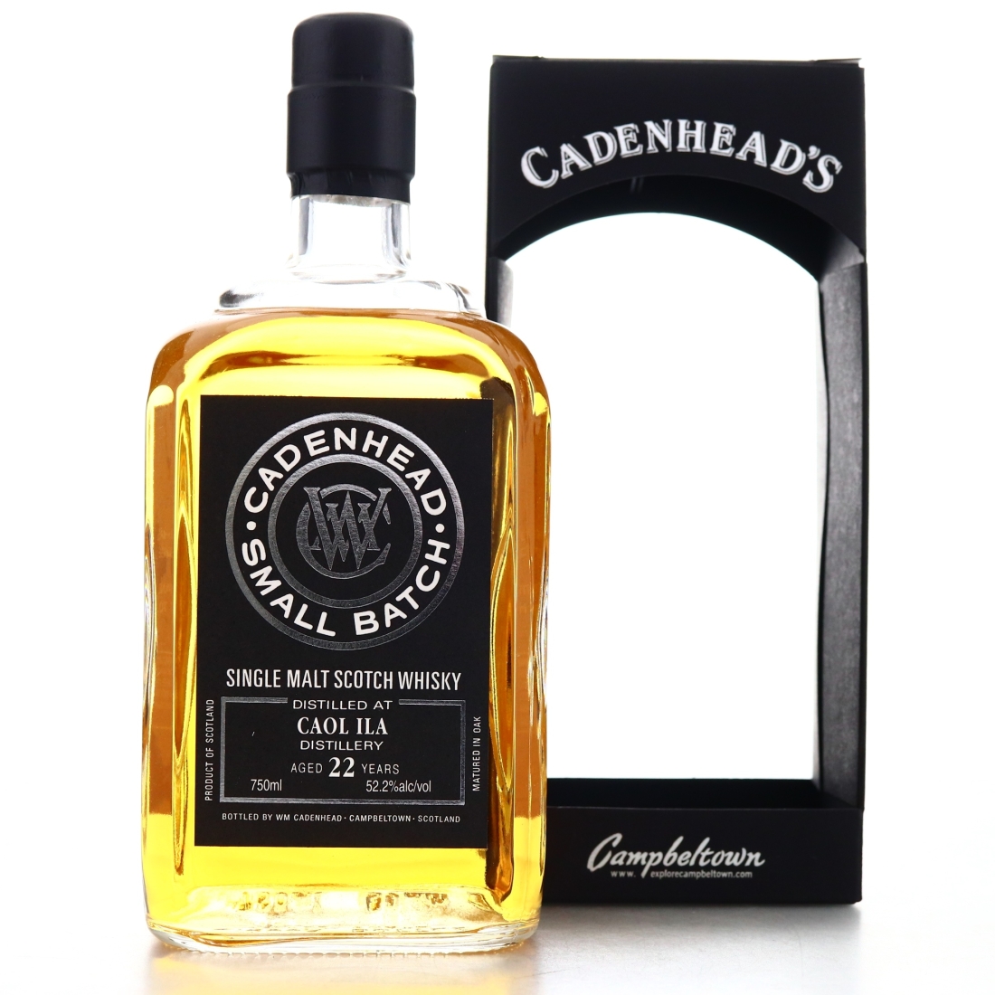 Caol Ila Cadenhead's 22 Year Old Small Batch 75cl / US Import