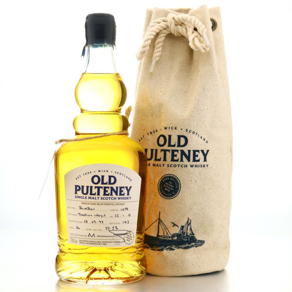 Old Pulteney 1997 Hand Filled 20 Year Old Cask #1078
