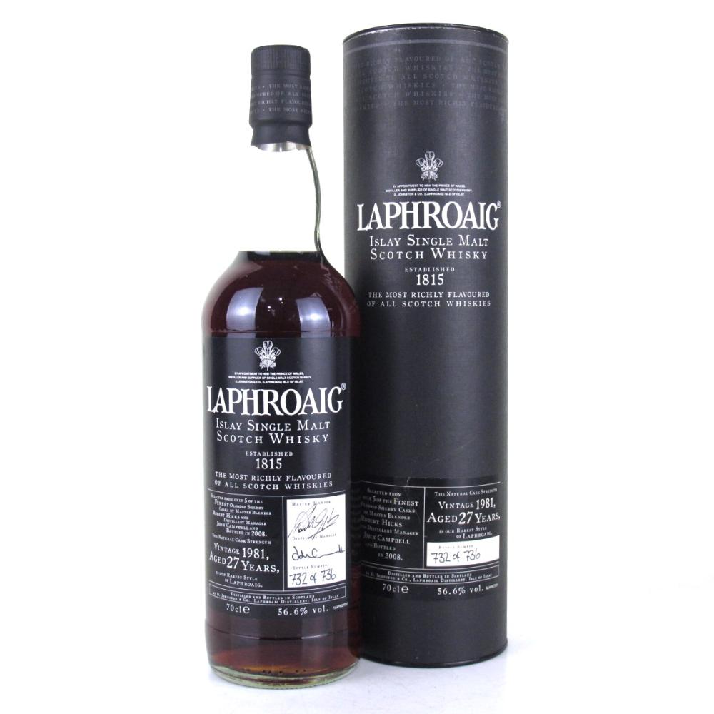 Laphroaig 1981 27 Year Old