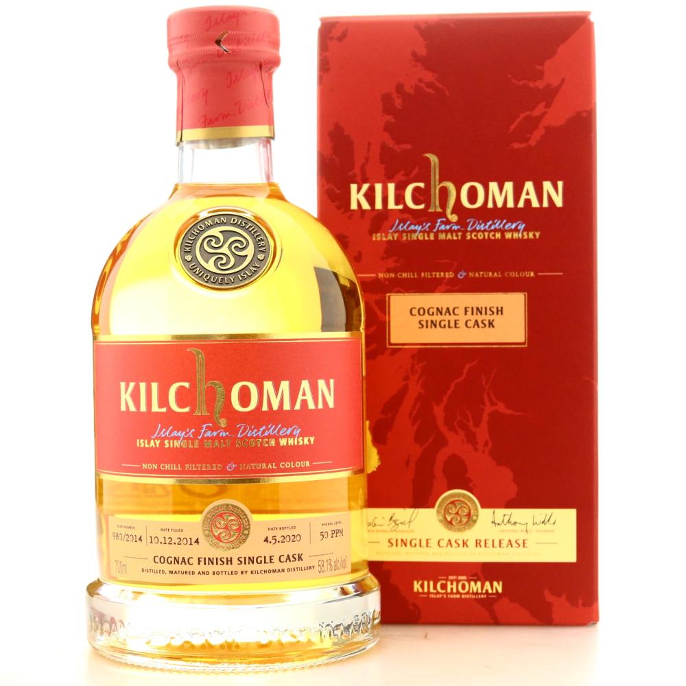 Kilchoman 2014 Cognac Finish Single Cask #980