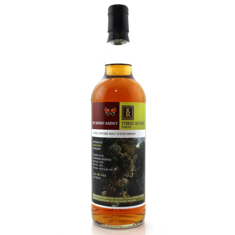 Glen Keith 1970 Whisky Agency 40 Year Old / Three Rivers
