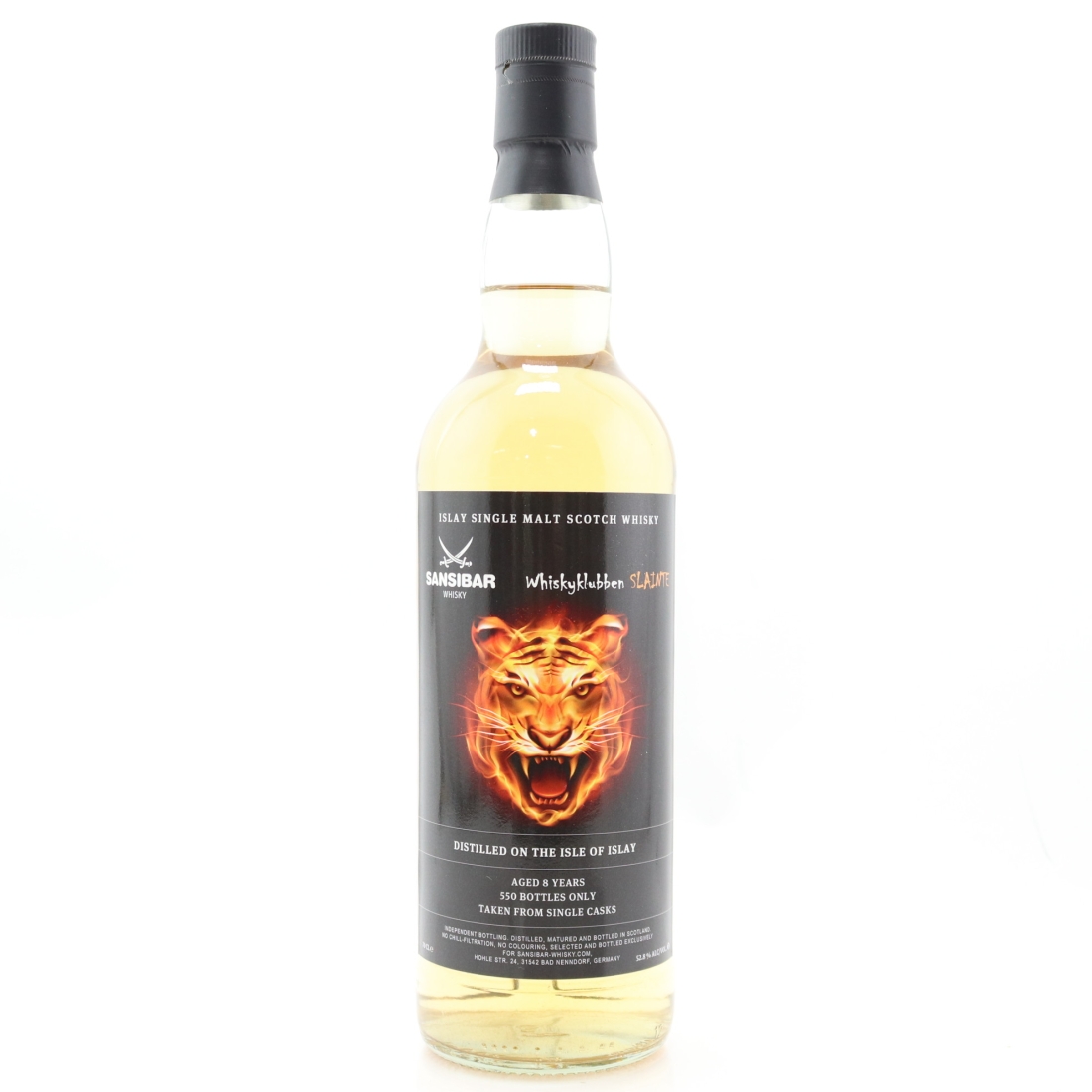 Islay Single Malt 2008 Sansibar 8 Year Old / Whiskyclubben Slainte
