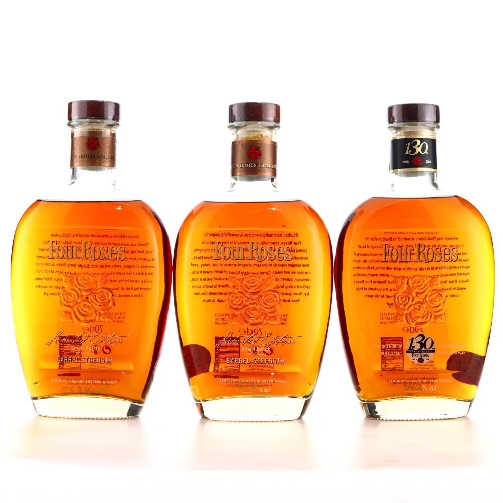 Four Roses Barrel Proof Small Batch 2017-2019 3 x 70cl