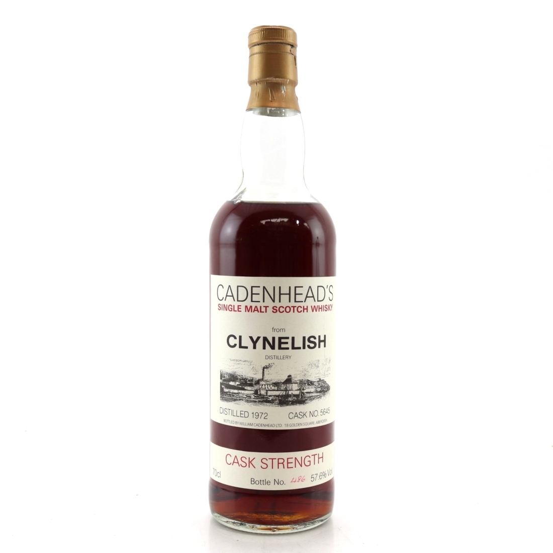 Clynelish 1972 Cadenhead Cask #5645