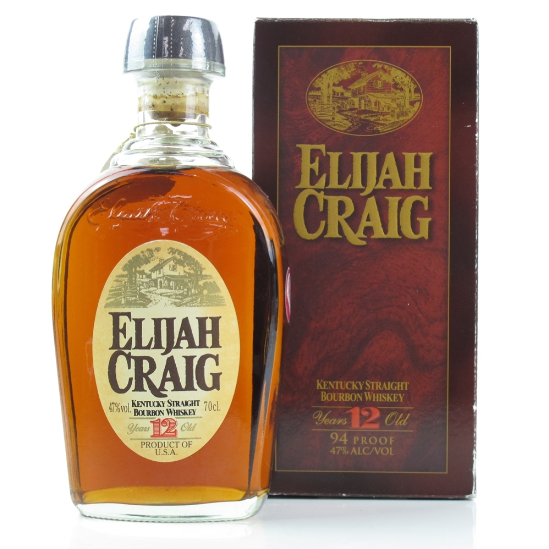 Elijah Craig 12 Year Old 94 Proof
