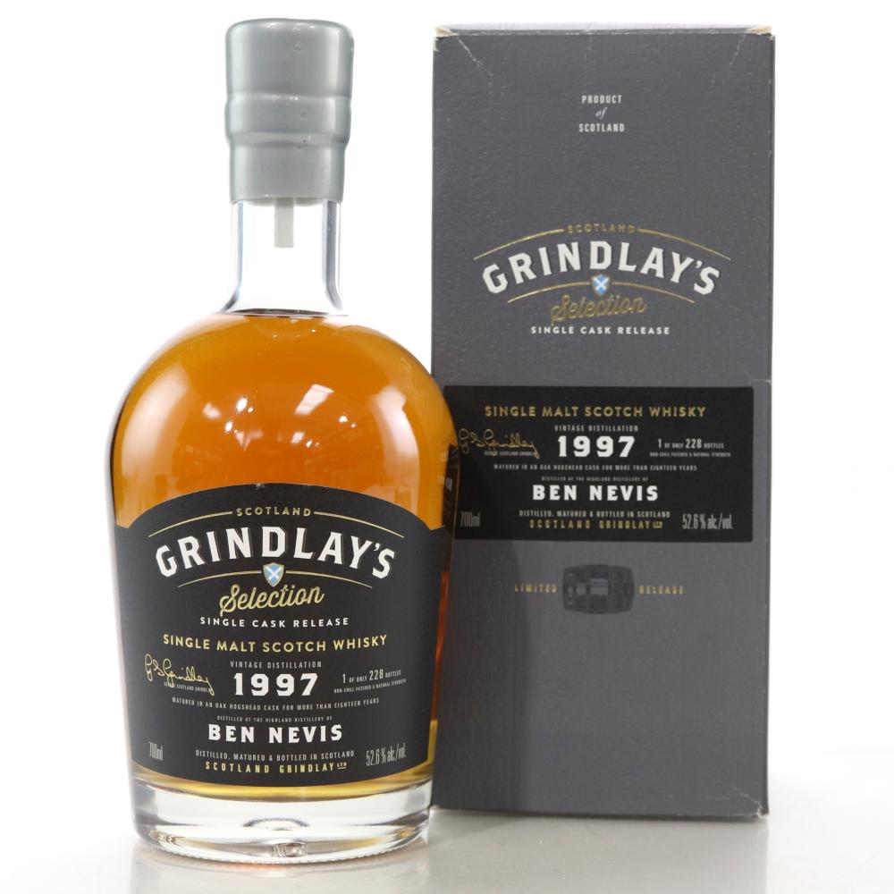 Ben Nevis 1997 Grindlay's Selection 18 Year Old Single Cask