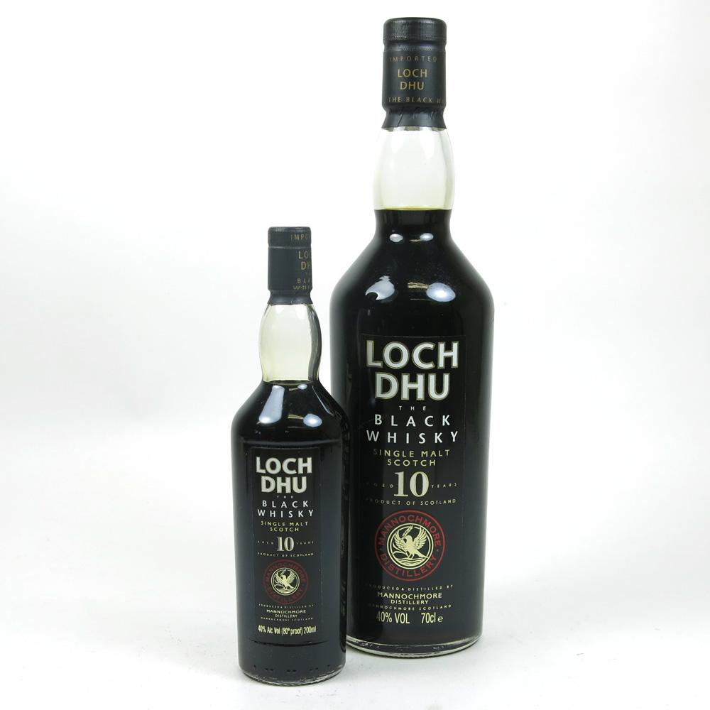 Loch Dhu 10 Year Old 70cl and 20cl